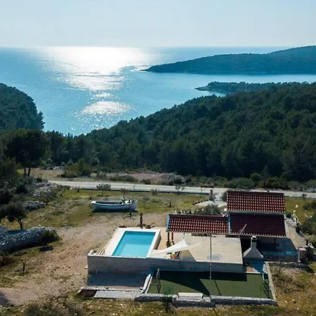 別荘 Isolated Paradise Adio Mare Brac ミルナ